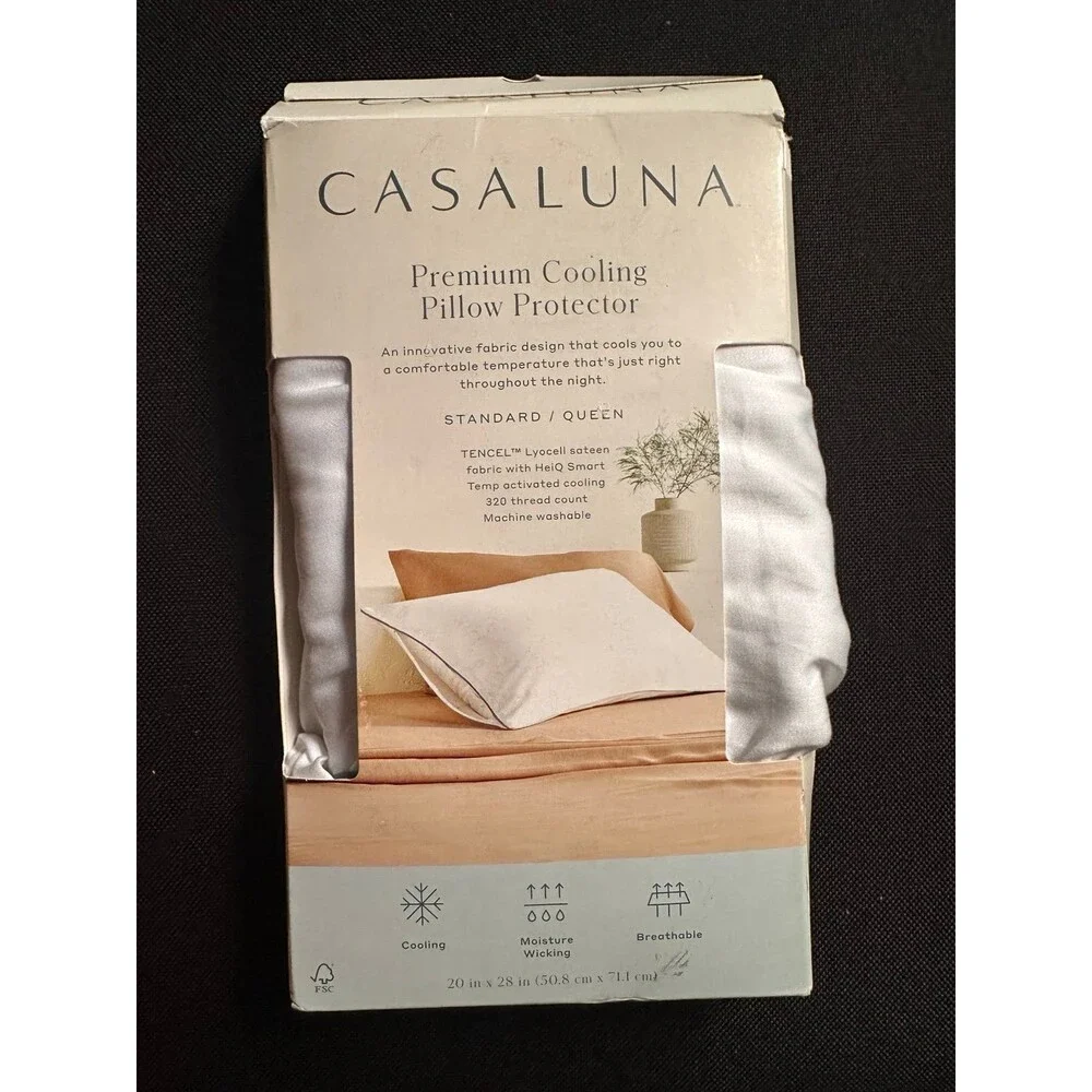 Casaluna standard/queen pillow protector